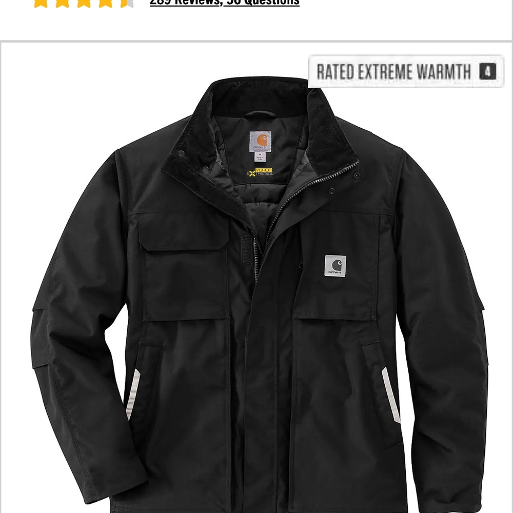 Carhartt Men's Yukon Jacket in Black